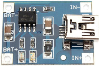 Модуль заряда TP4056 microUSB без защиты