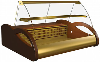 Полюс Витрина кондитерская Полюс А87 SM 1,0-1 (ВХС-1,0 Арго Люкс)