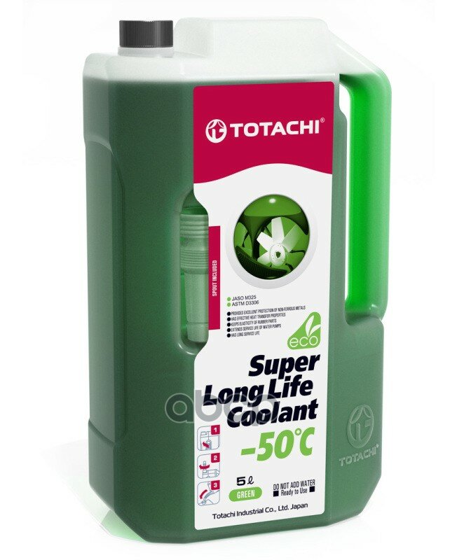 Антифриз Totachi Super Long Life Coolant Green -50c 5л. Зеленый TOTACHI арт. 4589904924811