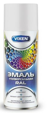 Эмаль Vixen универсальная коричневая ral 8012 аэрозоль 520 мл ASTROHIM VX18012 | цена за 1 шт