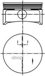 Поршень Dm.80.50x1.2x1.2x2.0 Std Цена За 1 Шт Ks арт. 99741601