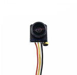 Камера видеонаблюдения мини аналоговая, 700 TVL, объектив 1.8 мм , угол обзора 170 градусов, с микрофоном, размер 12x12 мм. - изображение