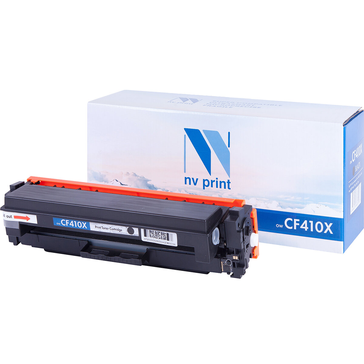 Картридж NV Print CF410X Black для Нewlett-Packard LaserJet Color Pro M377dw/M452nw/M452dn/M477fdn/M477fdw/M477fnw (6500k)