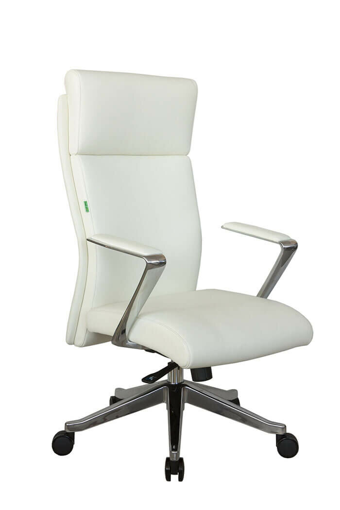 Riva Кресло Riva Chair А1511 белый натуральная кожа