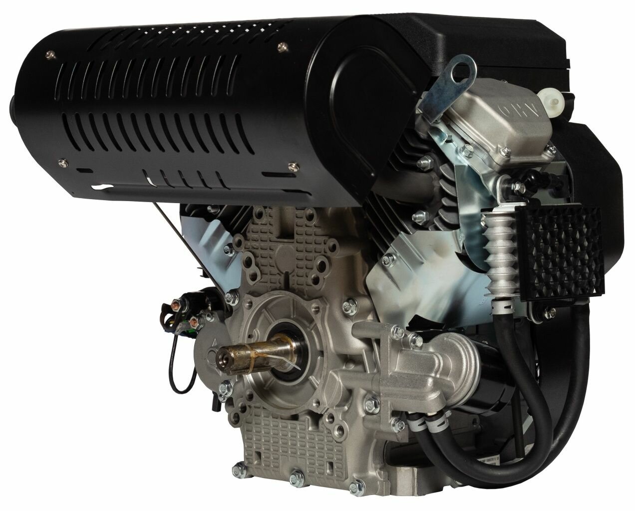 Двигатель для садовой техники Loncin LC2V78FD-2 (A type) (V-образн, 678 см куб, D25,4 мм, 20А, электрозапуск) - фотография № 4