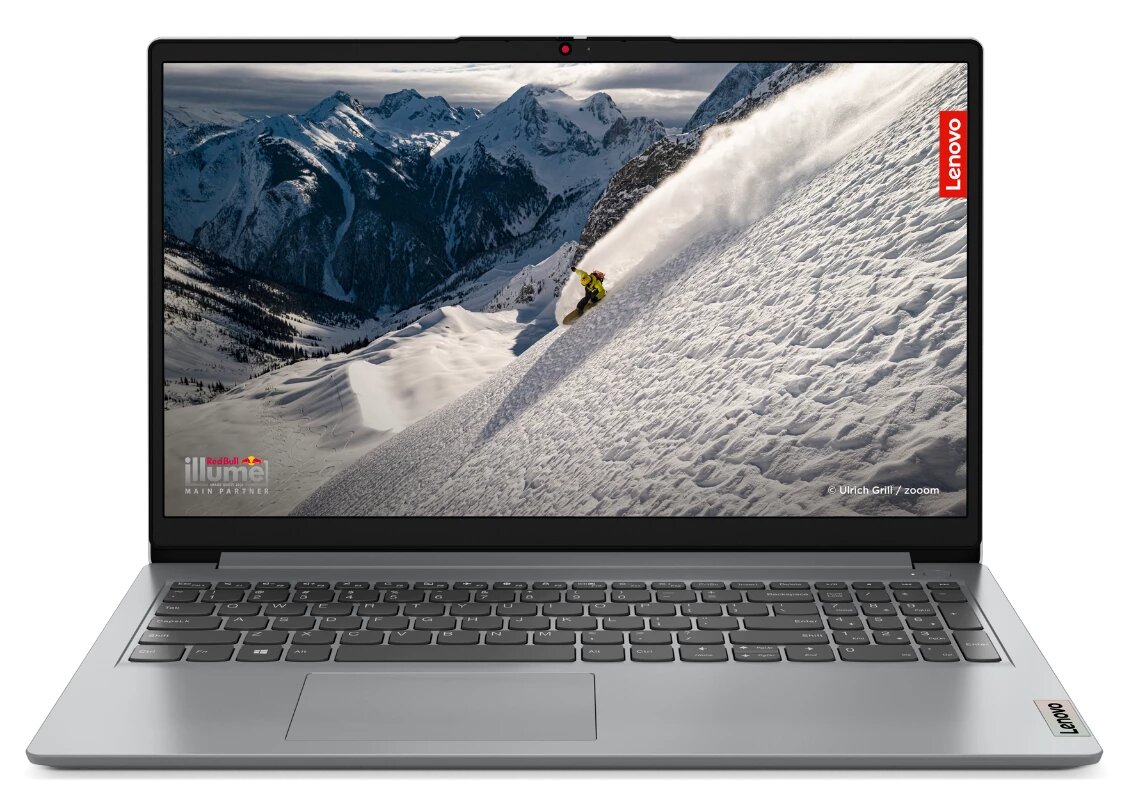 Ноутбук LENOVO IP1 15ALC7 (82R4004JRK) 15.6"FHD IPS/Ryz 5 5500U Hexa/8Gb/512Gb SSD/DOS серый