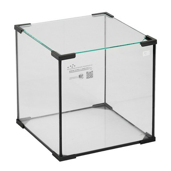 Аквариум куб, 43 литра, 35 х 35 х 35 см ФН 3424571 .