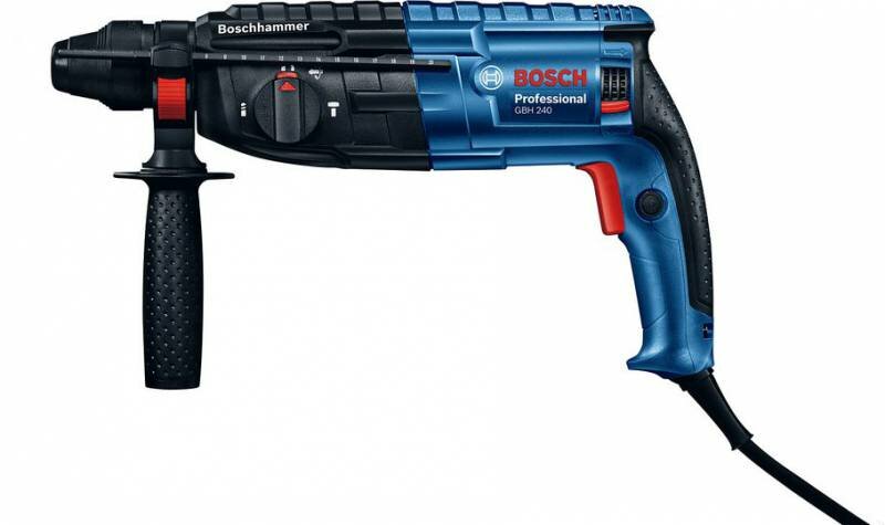 Перфоратор Bosch GBH-240 патрон:SDS-plus уд.:2.7Дж 790Вт (кейс в комплекте)