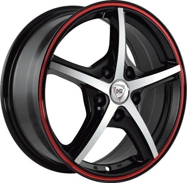 Колесный диск nz sh667 6.5x16/5x114.3 et38 d67.1 bkfrs