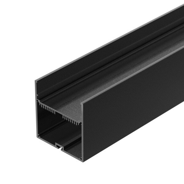 Профиль с рассеивателем Arlight SL-LINE-7477-2500 BLACK+OPAL / - фото №2
