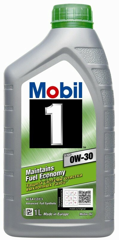 Mobil Масло Моторное Mobil Esp 0W-30 1Л.