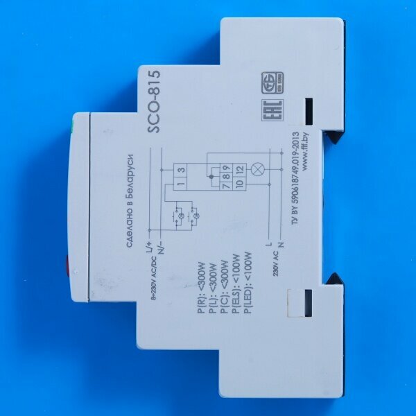 Регулятор освещенности (диммер) SCO-815 ЕА01.006.001 - фотография № 6