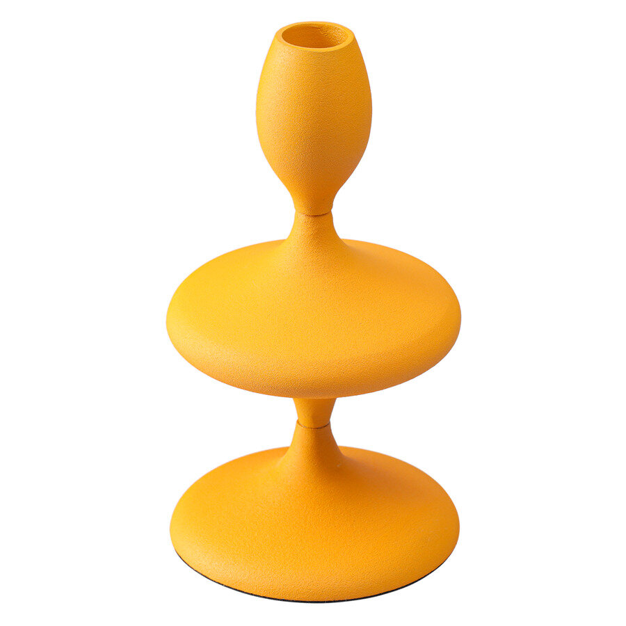 фото Подсвечник Bergenson Bjorn Vivlend 20 см, оранжевый