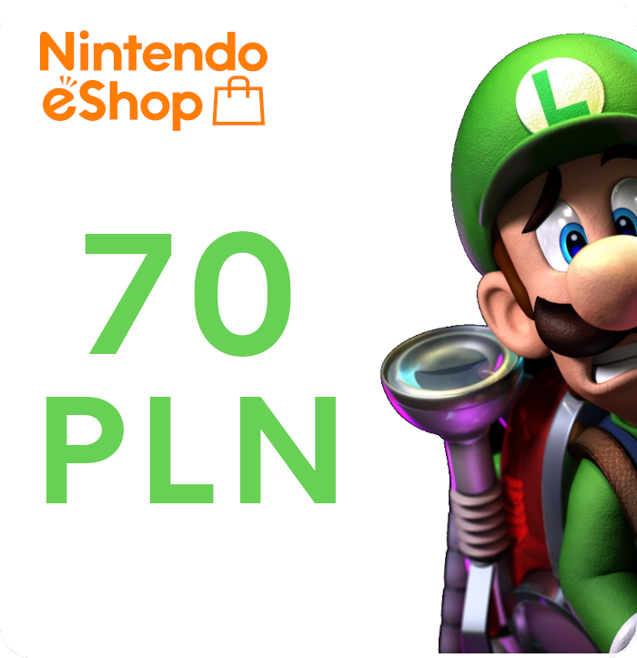 Пополнение счета Nintendo Nintendo eShop (Польша)