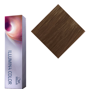 Wella Illumina Color Крем-краска оттенок 6.37 (светлый блонд золотисто коричневый)