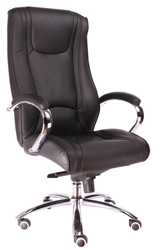 Компьютерное кресло для руководителя Everprof King M кожа черный