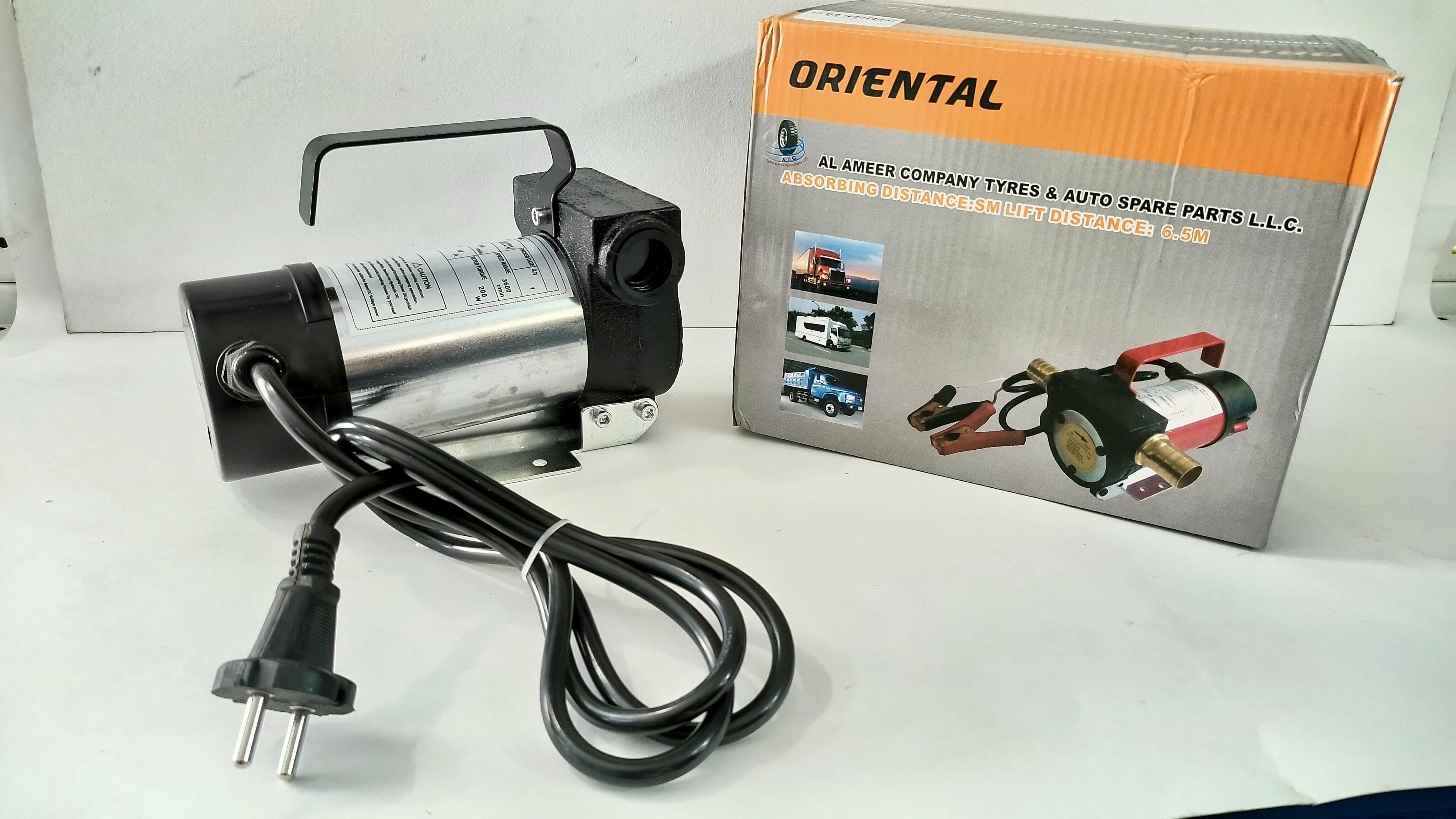 фото Насос для перекачки дизельного топлива Oriental (220v, 40л/мин)