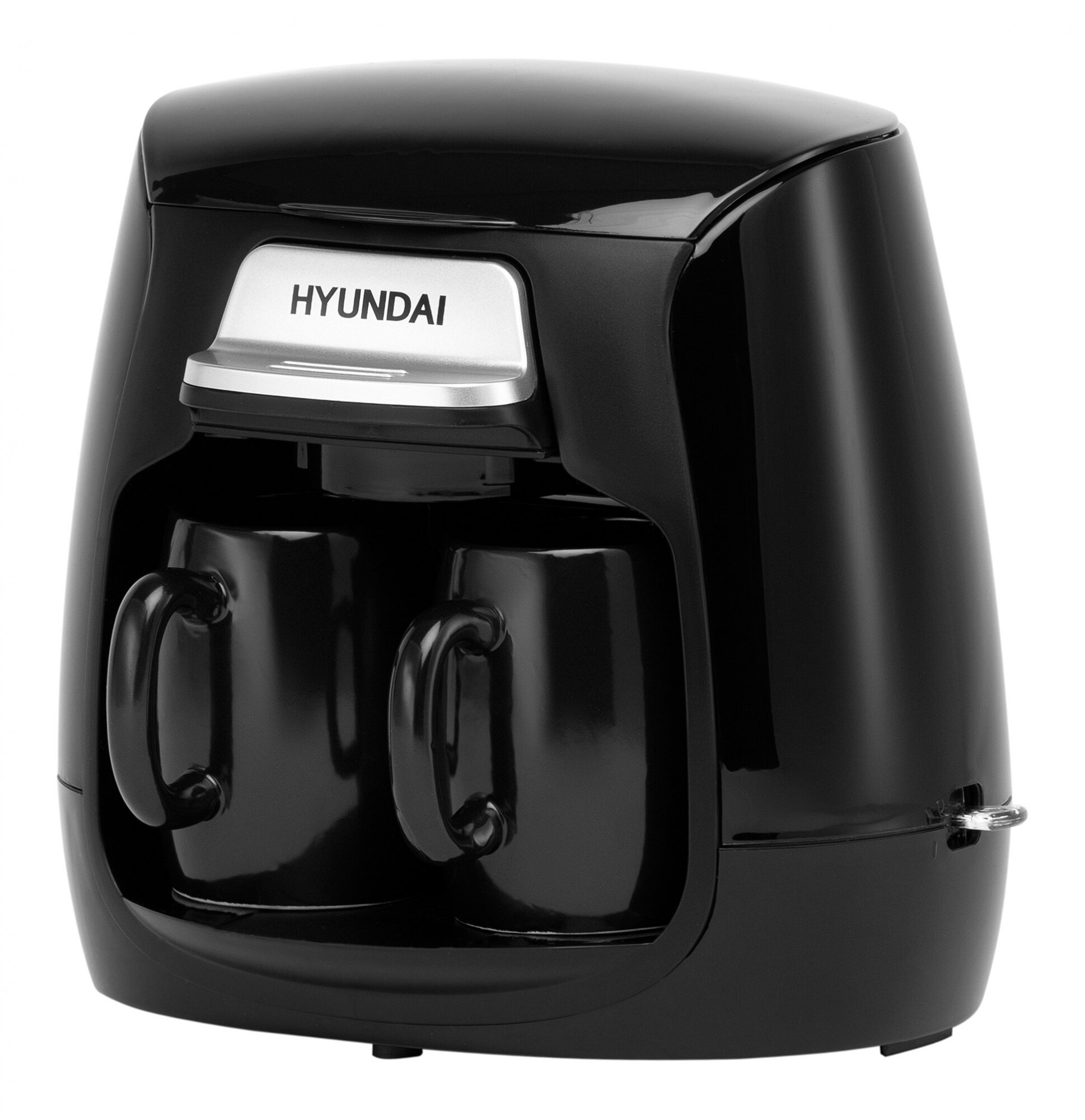 Кофеварка капельная Hyundai HYD-0203 500Вт черный