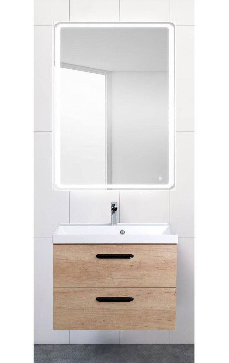 База под раковину Belbagno AURORA подвесная 60 AURORA-600-2C-SO-RNN Rovere Nebrasca Nature