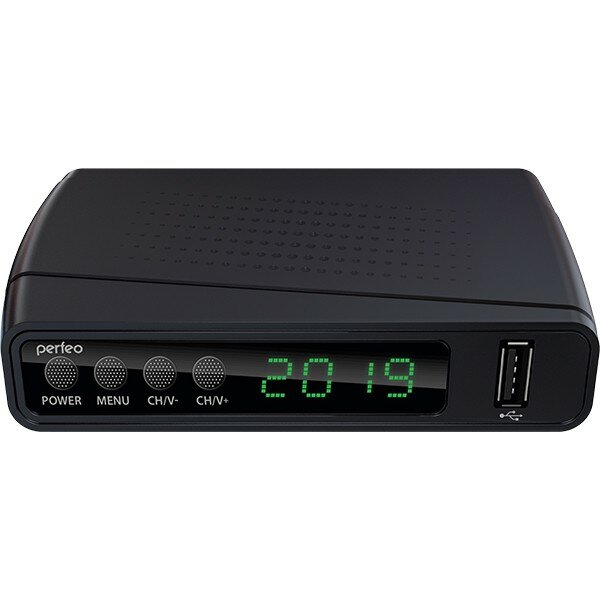 Perfeo DVB-T2 C  "STREAM"  .TV, Wi-Fi, IPTV, HDMI, 2 USB, DolbyDigital,   PF A4351