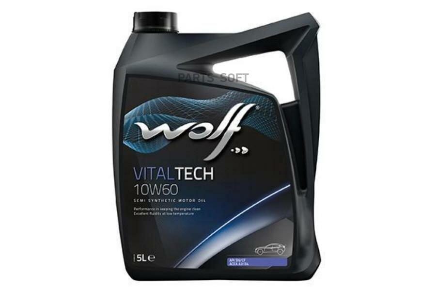 WOLF OIL 8314926 Масло моторное VITALTECH 10W60 5L