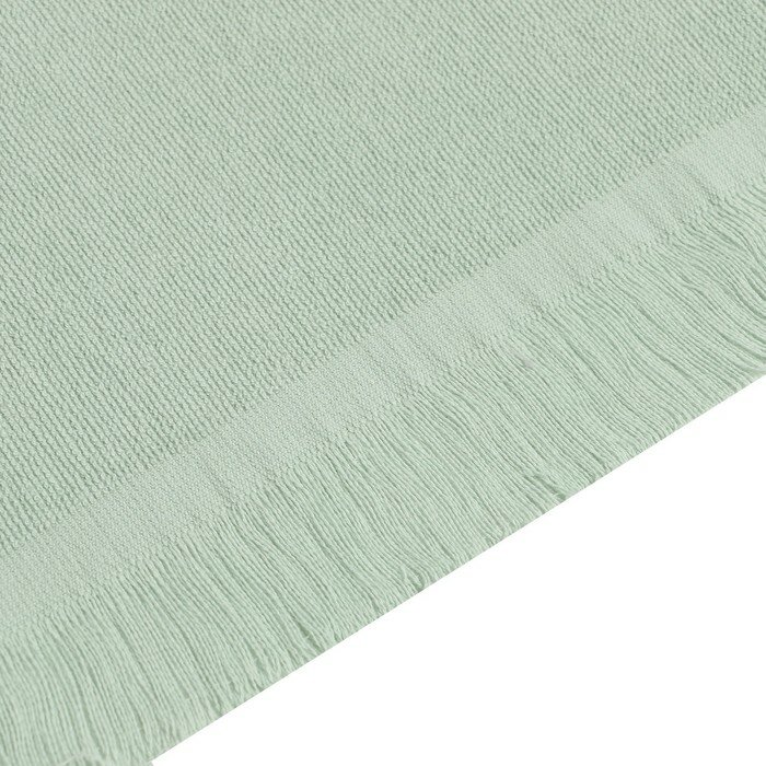 Полотенце махровое Love Life Fringe, 50х90 см, цвет оливковый, 100% хлопок, 380 гр/м2 - фотография № 3