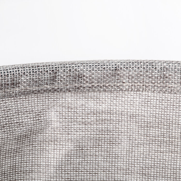 Доляна Корзина бельевая текстильная Доляна «Лёгкость», 35×35×45 см, цвет серый - фотография № 2