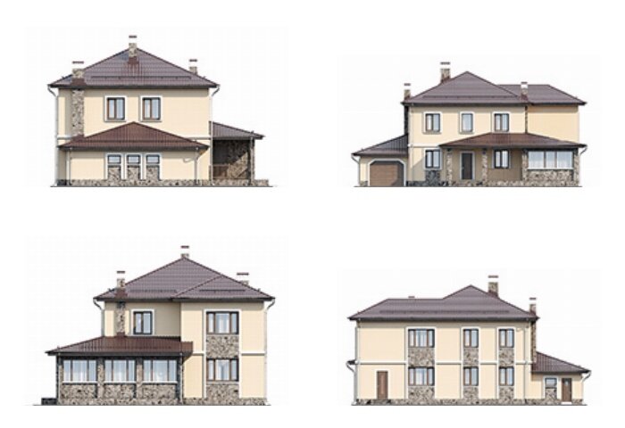 Проект дома Plans-64-18 (184 кв.м, газобетон) - фотография № 3
