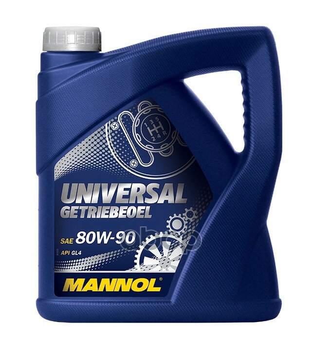 Масло Трансмиссионное Для Мкпп Mannol Universal Getriebeoel Gl-4 80w-90 (4 Л) MANNOL арт. 4036021401805