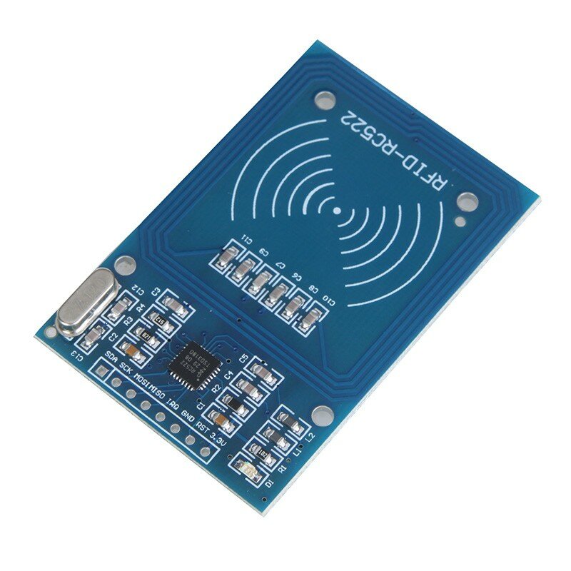 10 штук, RFID-модуль RC522 13.56MHZ + карта + брелок