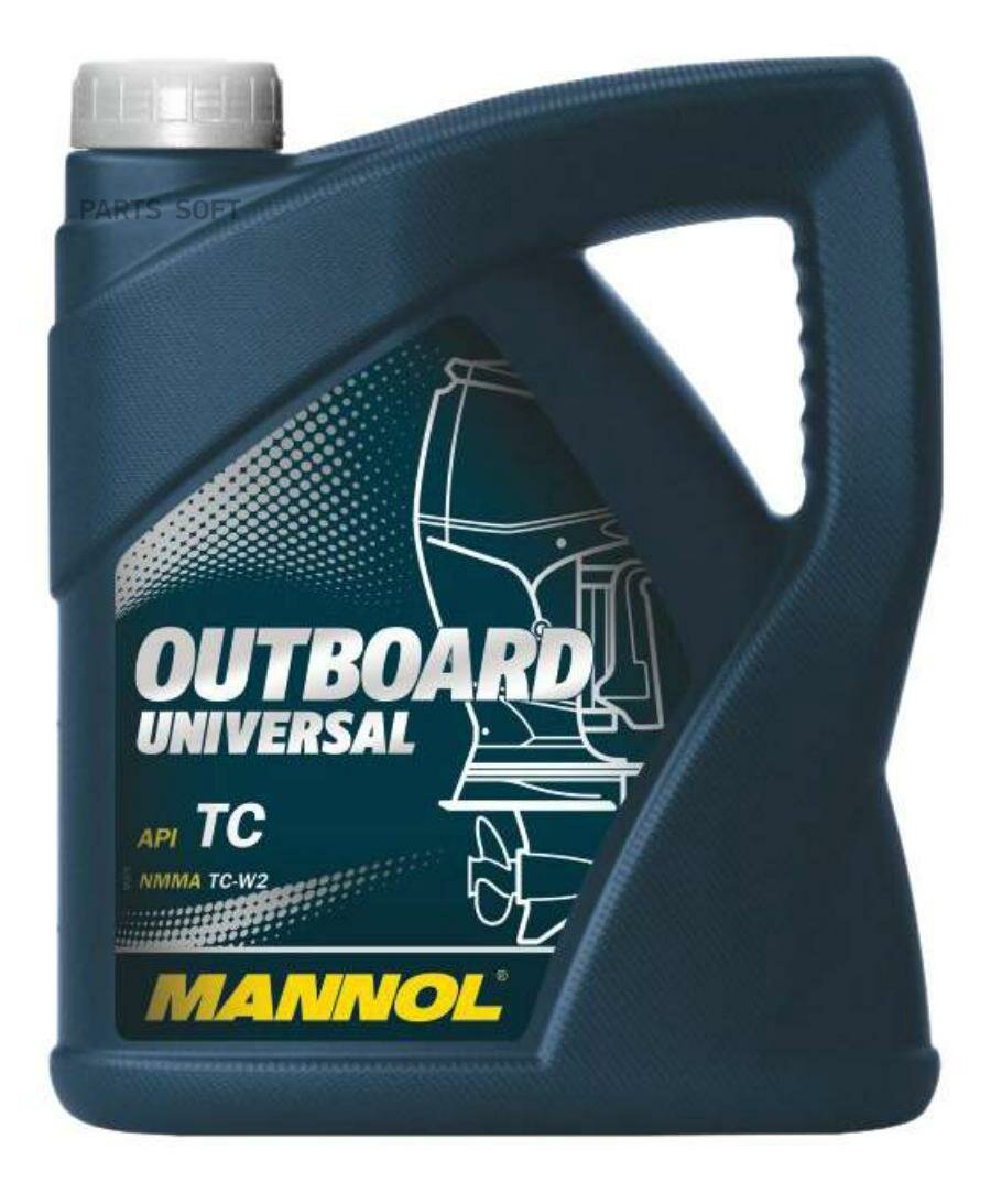 MANNOL 1429 Масло Mannol 2-х тактное Outboard Universal API TC 4л мин MN7208-4