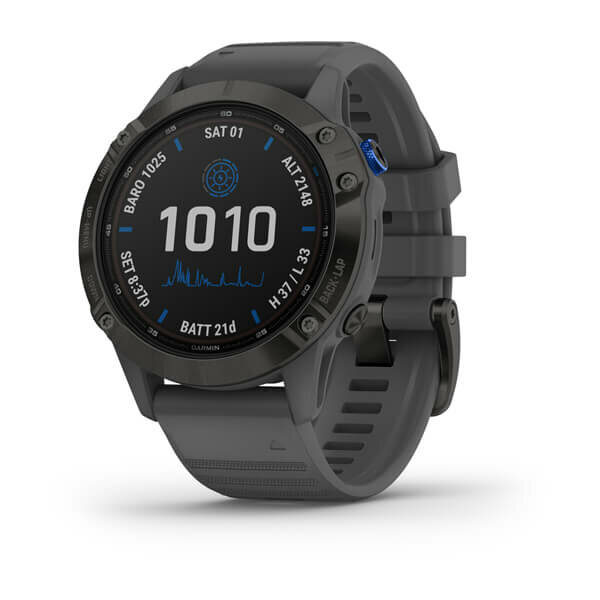 Умные часы Garmin Fenix 6 Pro Solar 010-02410-10