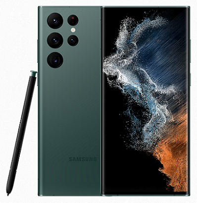 Смартфон Samsung Galaxy S22 Ultra (SM-S908B) 12/256 ГБ, зеленый Global