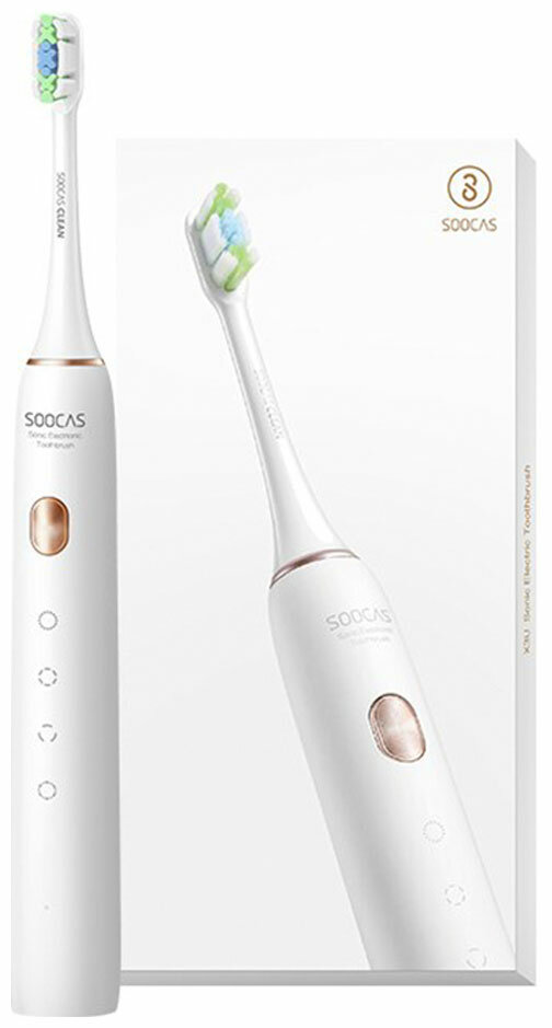 Зубная щетка Soocas X3U белая (одна насадка)