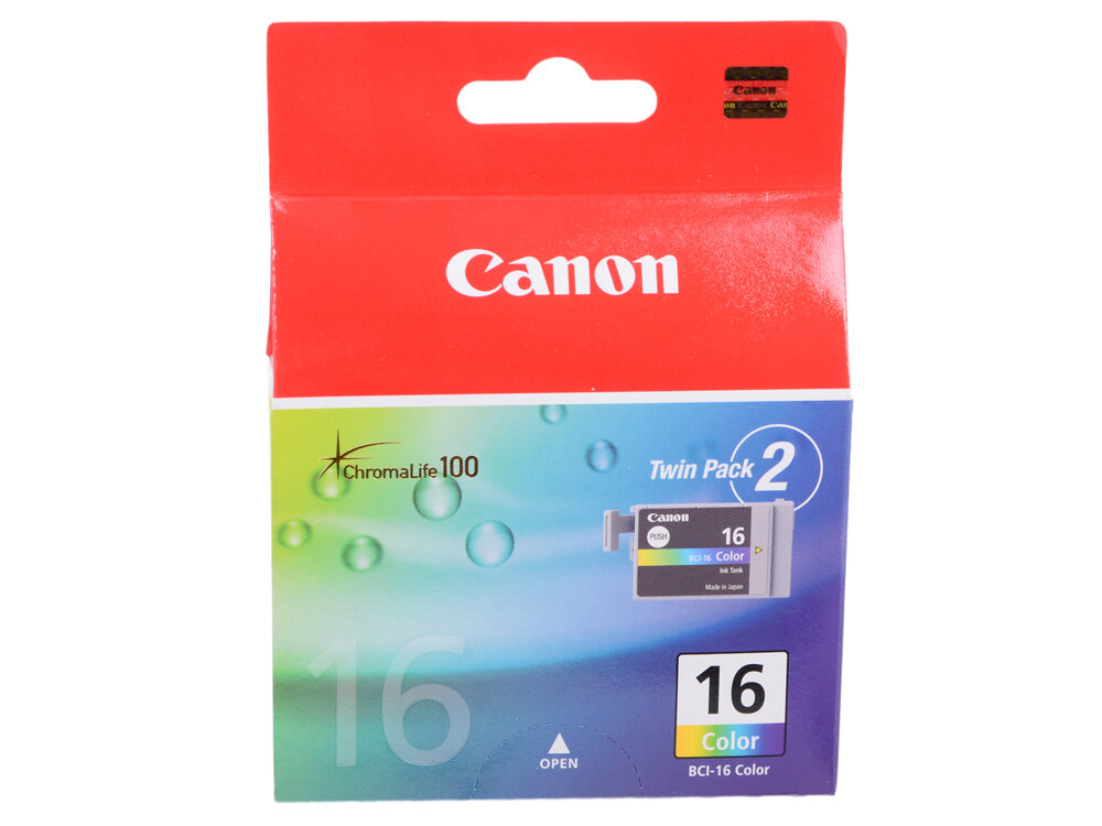 Картридж Canon BCI-16C 75стр Многоцветный