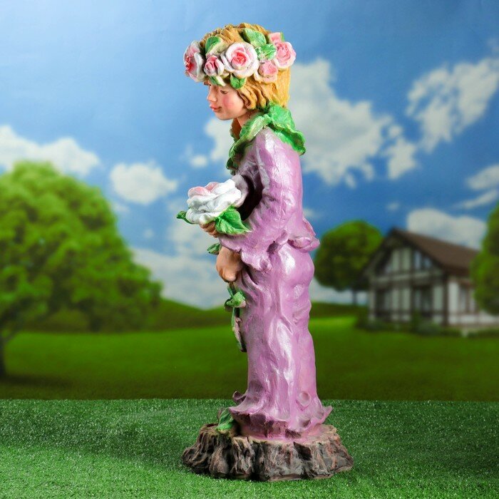 Хорошие сувениры Садовая фигура "Принц роз" 72см - фотография № 2