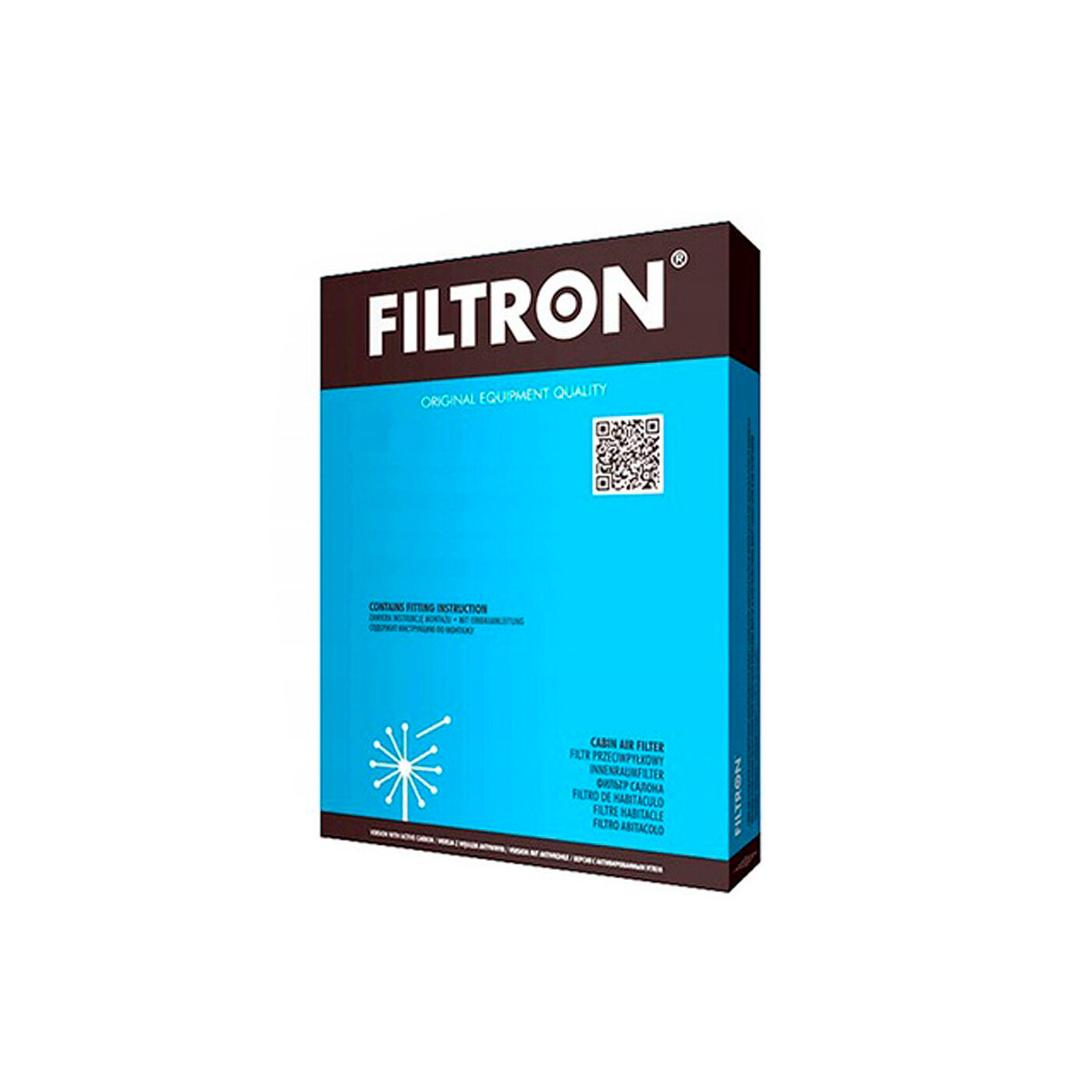 Фильтр салонный Filtron K 1093A (угольный)