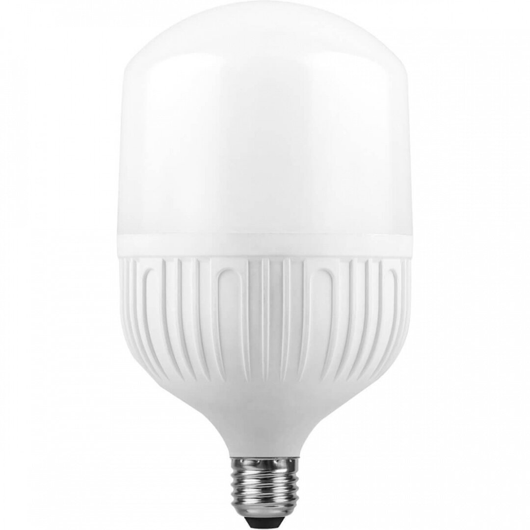 Feron Лампа светодиодная Feron E27-E40 40W 6400K Цилиндр Матовая LB-65 25538