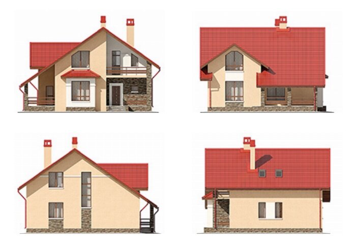 Проект дома Plans-61-26 (177 кв.м, газобетон) - фотография № 3