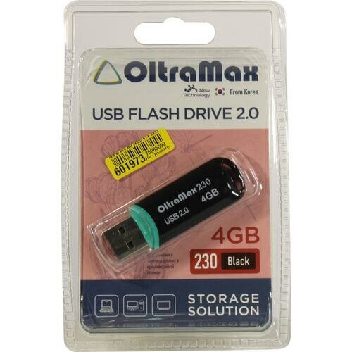  Oltramax OM-4GB-230- 4  Black