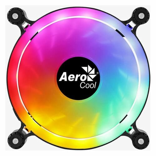 Охлаждающие устройства AeroCool Вентилятор Aerocool Spectro 12 120x120mm 4-pin (Molex)20dB 140gr LED Ret