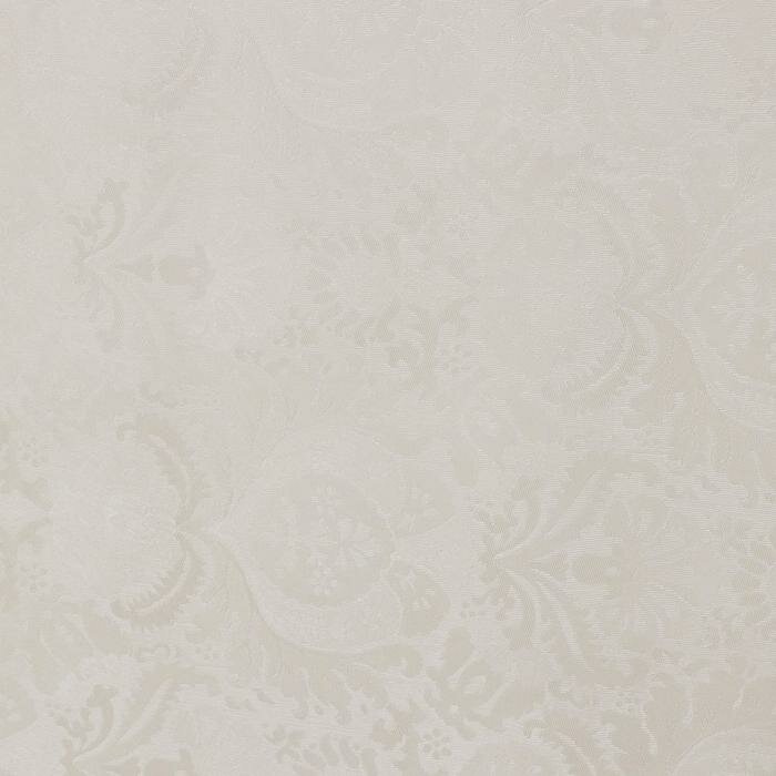 Клеёнка столовая на нетканой основе с тиснением «Вензеля», 1,35×20 м, 330 (+/- 80) г/ кв.м, цвет белый - фотография № 3