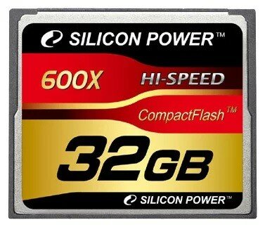 Карта памяти CF 32GB Silicon Power, 600X SP032GBCFC600V10