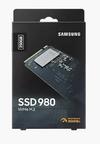 Samsung Твердотельный накопитель Samsung 980 250 ГБ M.2 MZ-V8V250BW