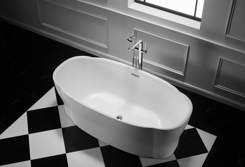 BelBagno Ванна акриловая отдельностоящая Belbagno BB403 170x85