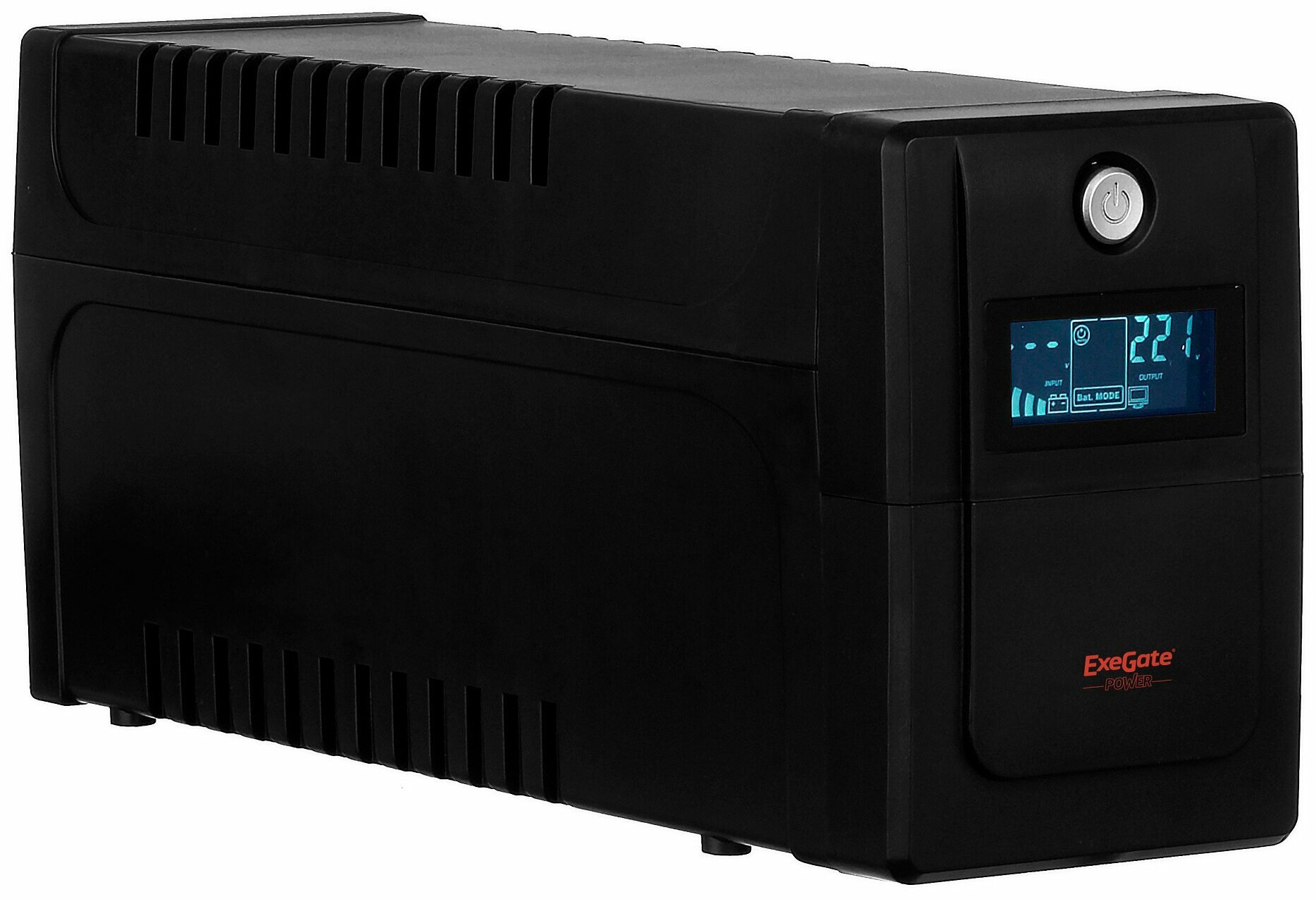 Источник бесперебойного питания ExeGate Power Smart ULB-600.LCD.AVR.C13 EP285566RUS