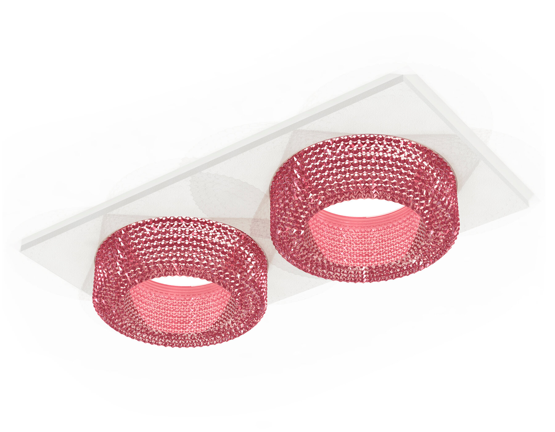Встраиваемый светильник Ambrella Techno Spot XC7635022, Розовый, GU5.3
