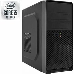 Компьютер PRO-3160147 Intel Core i5-10600K 4100МГц, Intel H410, 16Гб DDR4, Intel UHD Graphics 630 (встроенная), HDD 2Тб, 500Вт, Mini-Tower