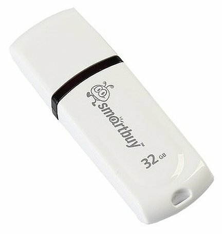 Флешка SmartBuy Paean 32GB White