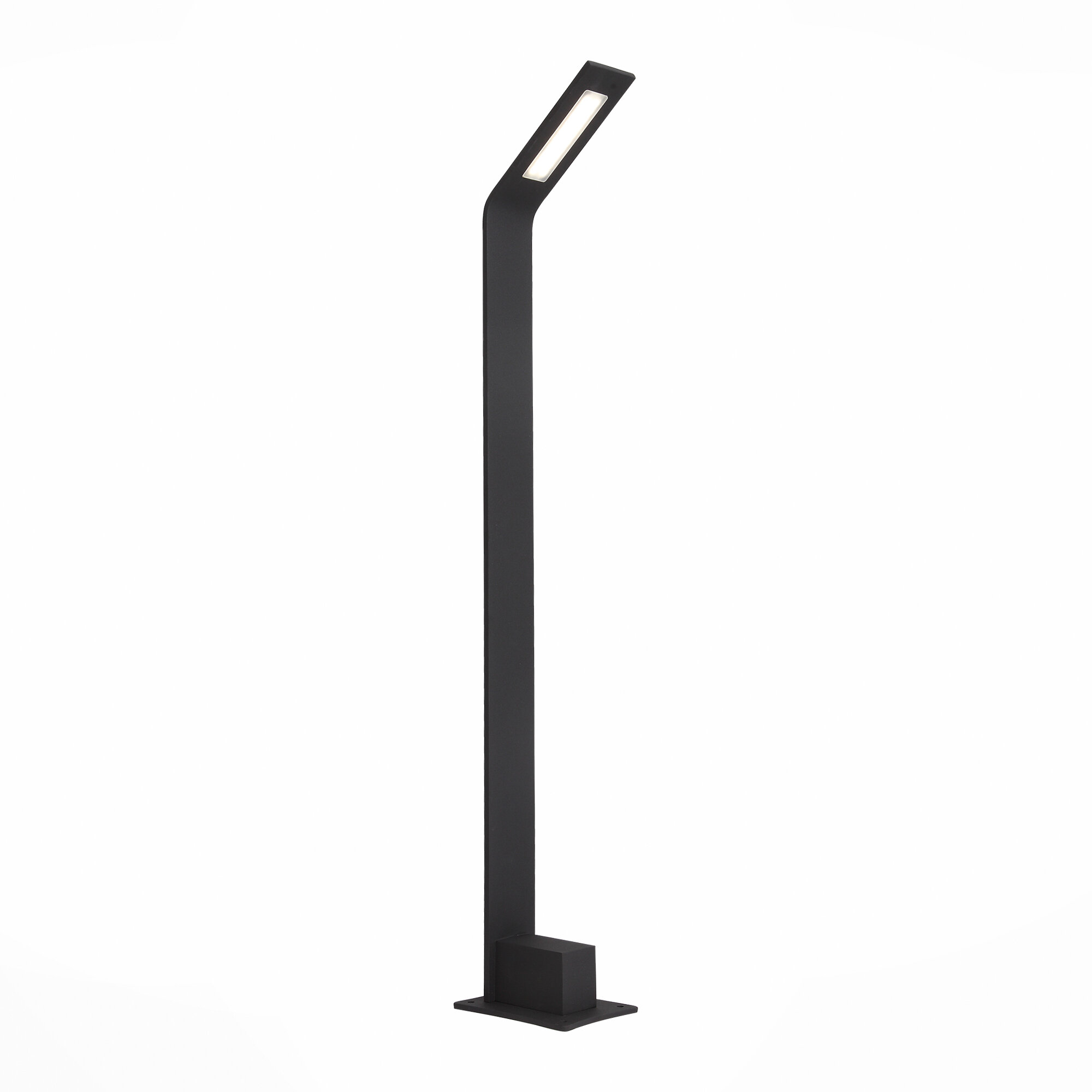 Уличный наземный светильник ST Luce Ansa SL094.445.01, Черный, LED